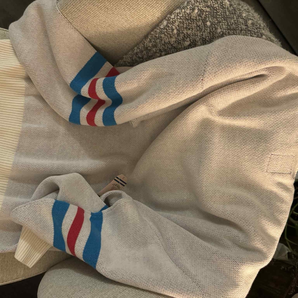 Vintage Cream and Multicolor Crewneck Sweater - Picture 6 of 6